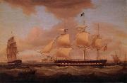 Thomas Whitcombe H.C.S Duchess of Atholl on her amaiden voyage oil painting artist